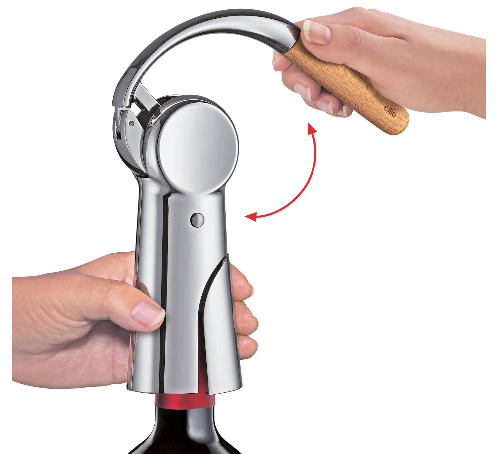 151466 Chromová páková vývrtka RISERVA od CILIO